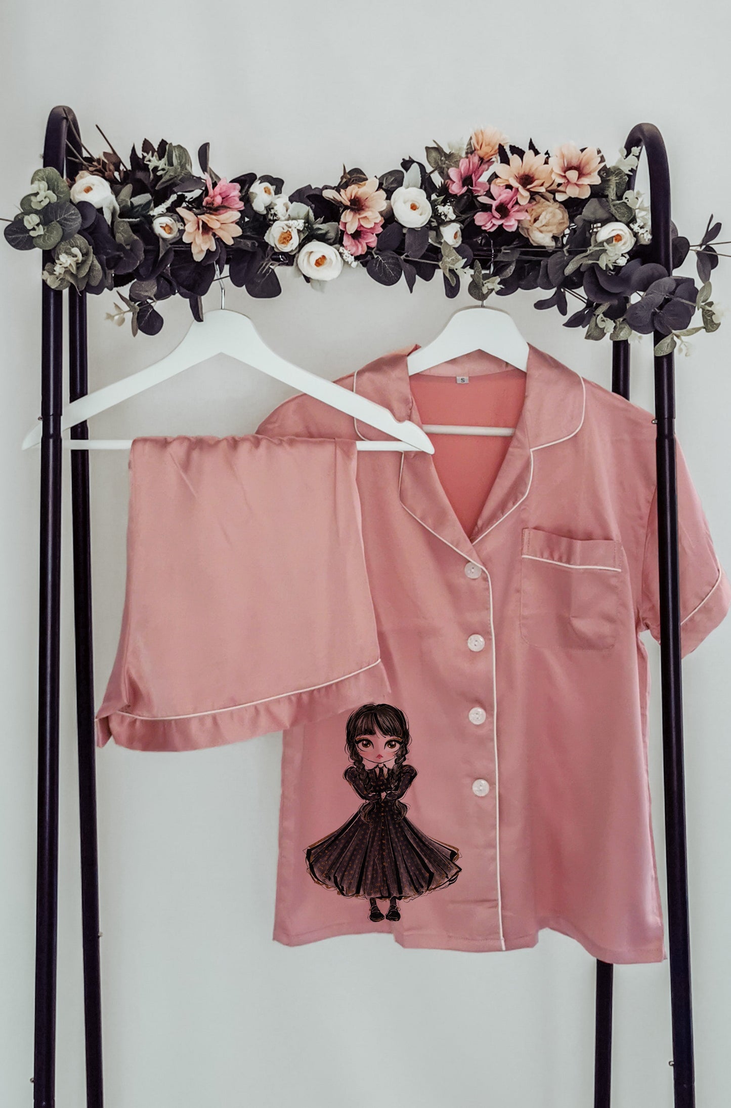 Sweet Personalised Girls Birthday Pyjamas