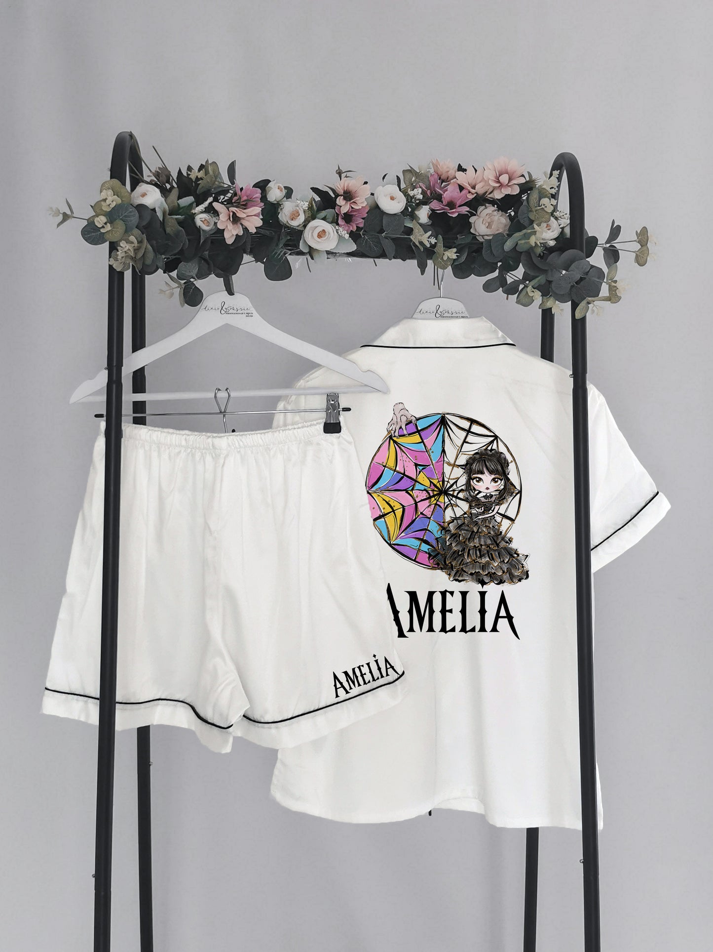 Personalised Wednesday Pyjamas and Robe
