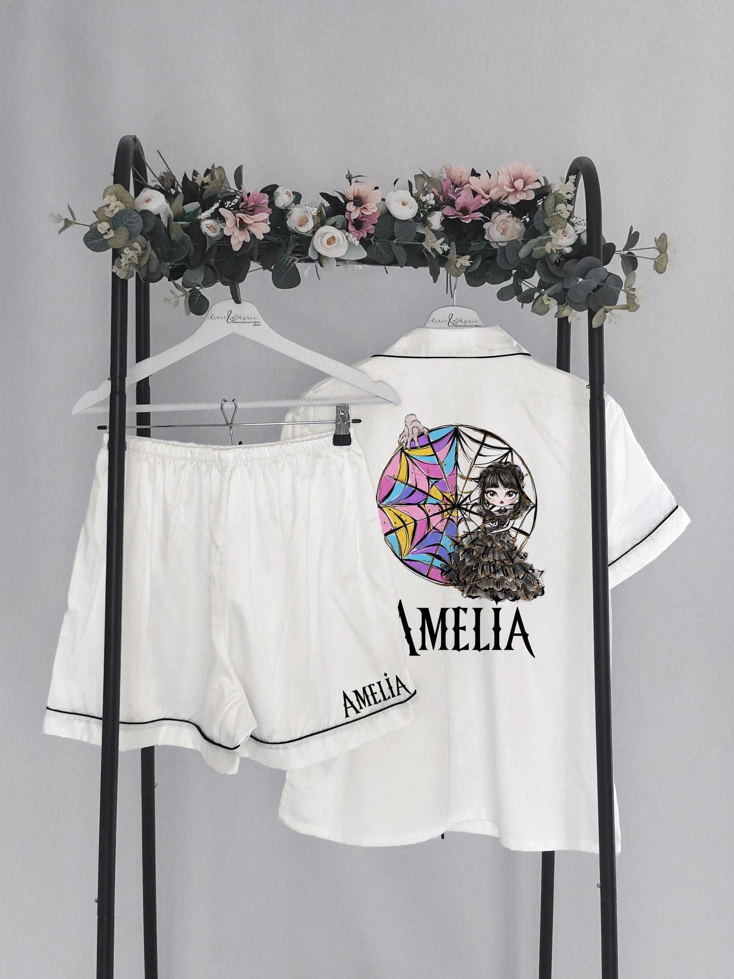 Sweet Personalised Girls Birthday Pyjamas