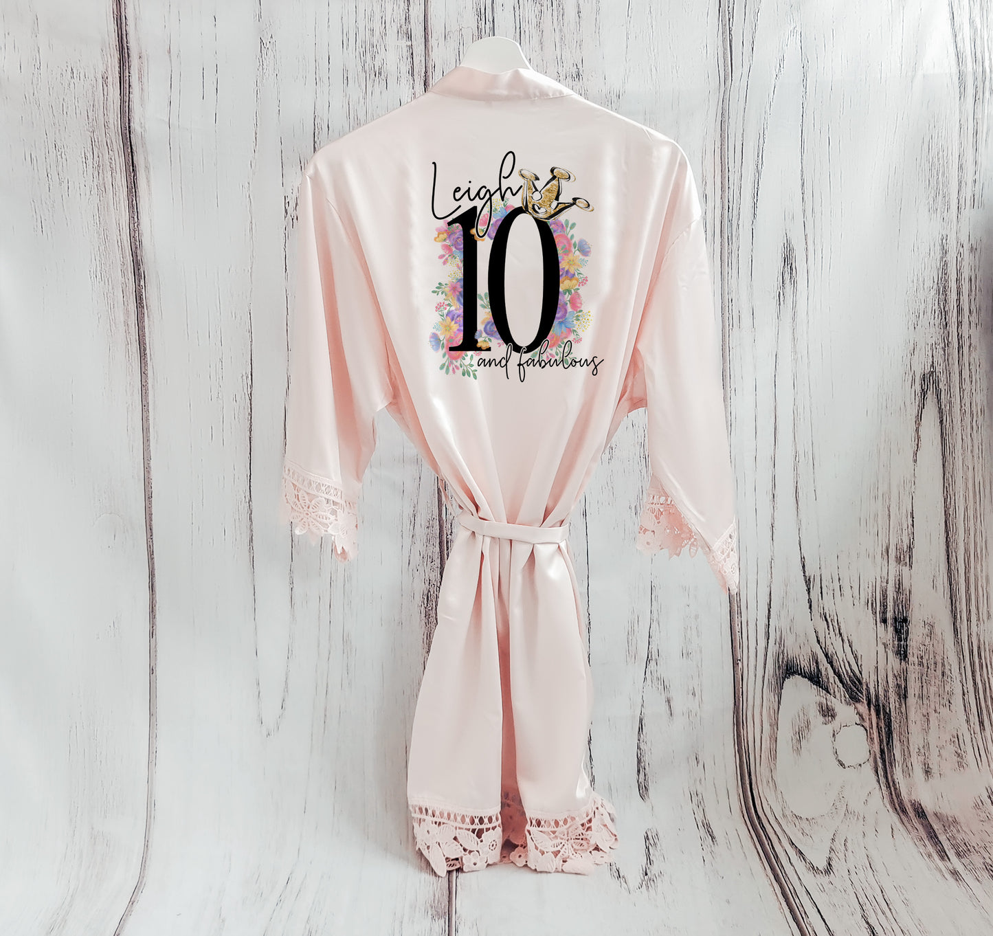 Luxury Personalised 10th Birthday Pyjamas Set