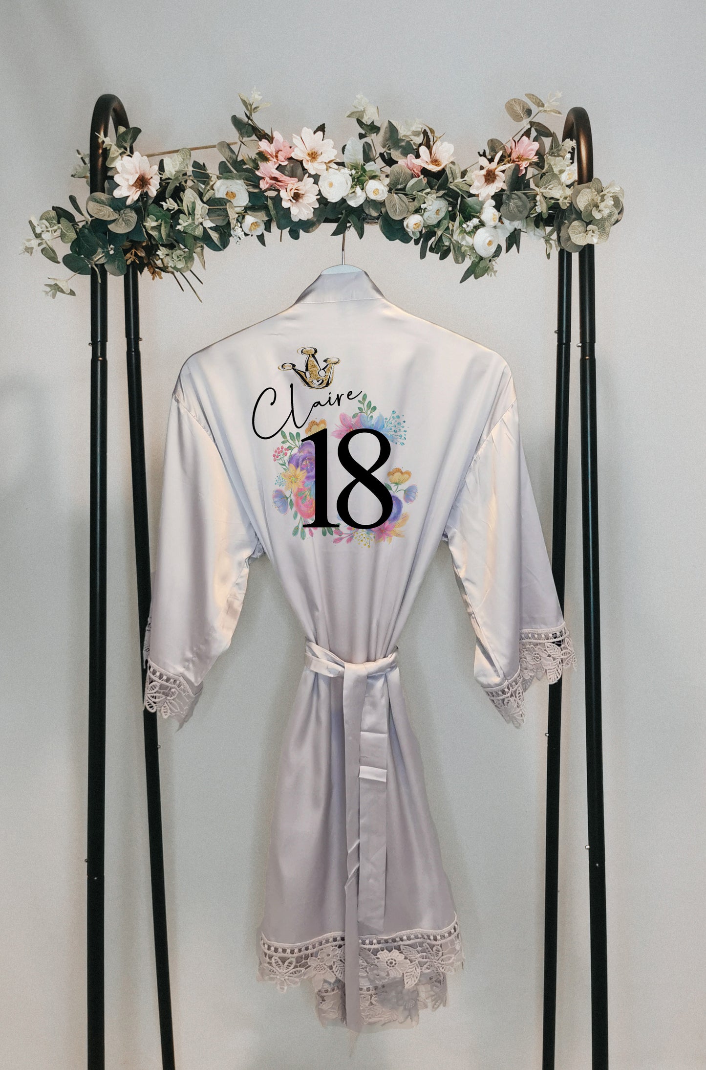 Personalised 18th Birthday Robe, Unique 18th Birthday Present