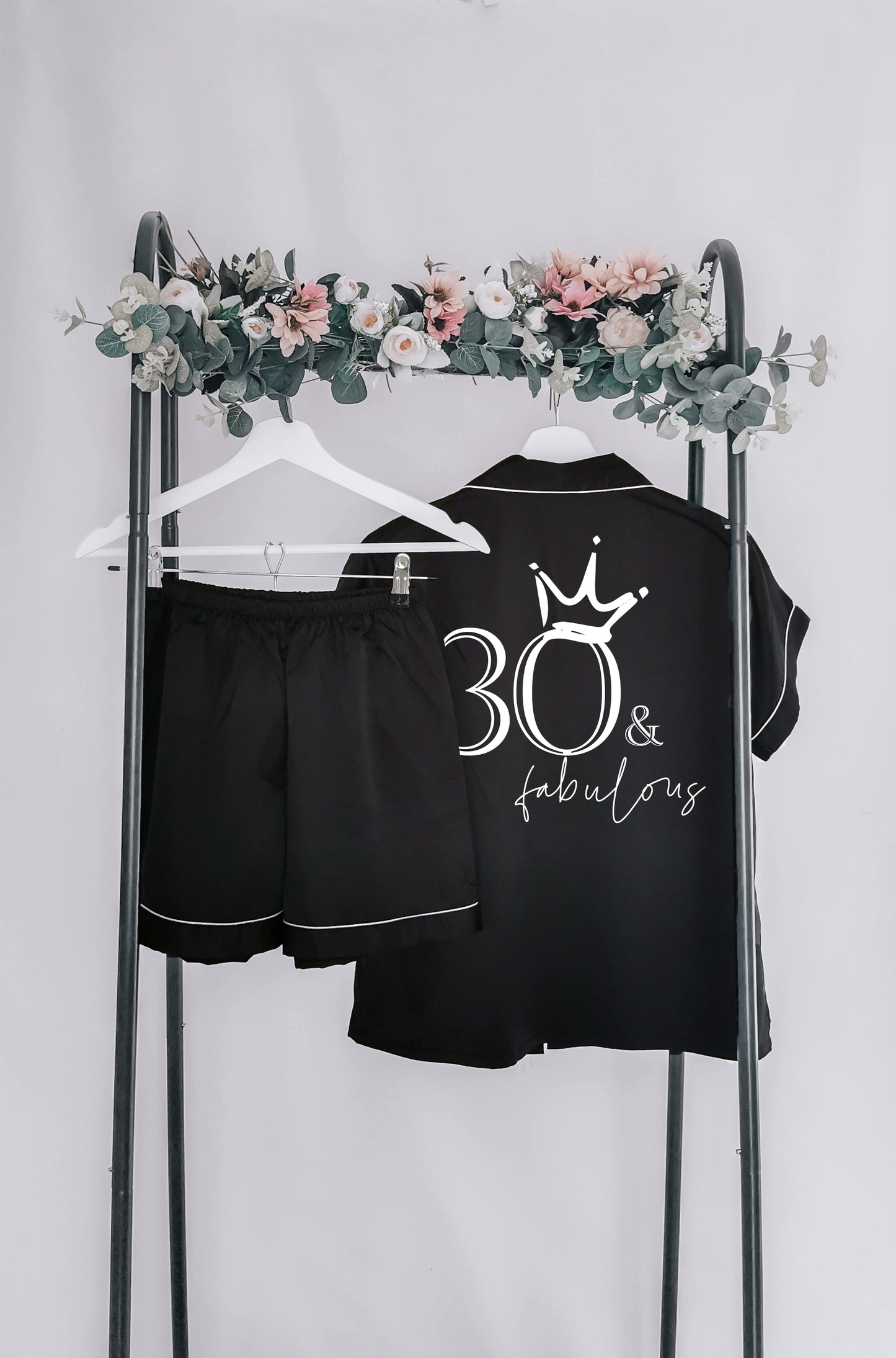 30 and Fabulous Personalised Birthday Pyjamas, Extra Special Milestone Birthday Present