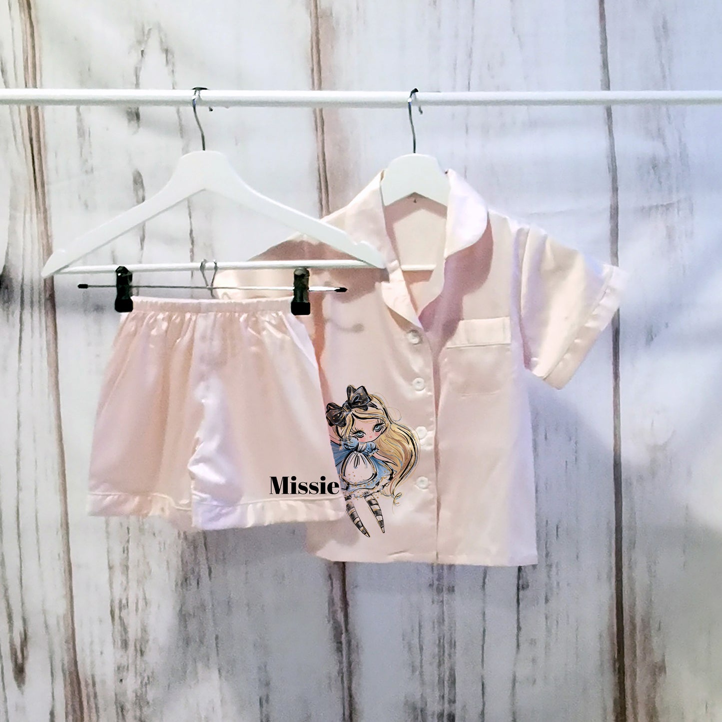 Personalised Fairytale Alice Pyjamas