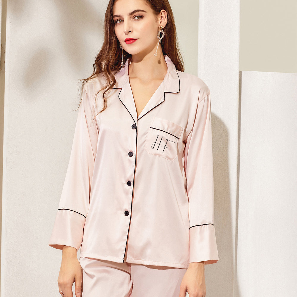 Personalised Wedding Pyjamas - Full Length