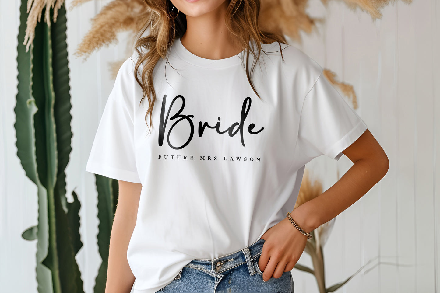 Future Mrs T-Shirt, Bride T-Shirt, Wife To Be T-Shirt, Engagement T-Shirts, Personalised Wedding Gifts, Wife Mrs Top, Future Mrs Name Tops