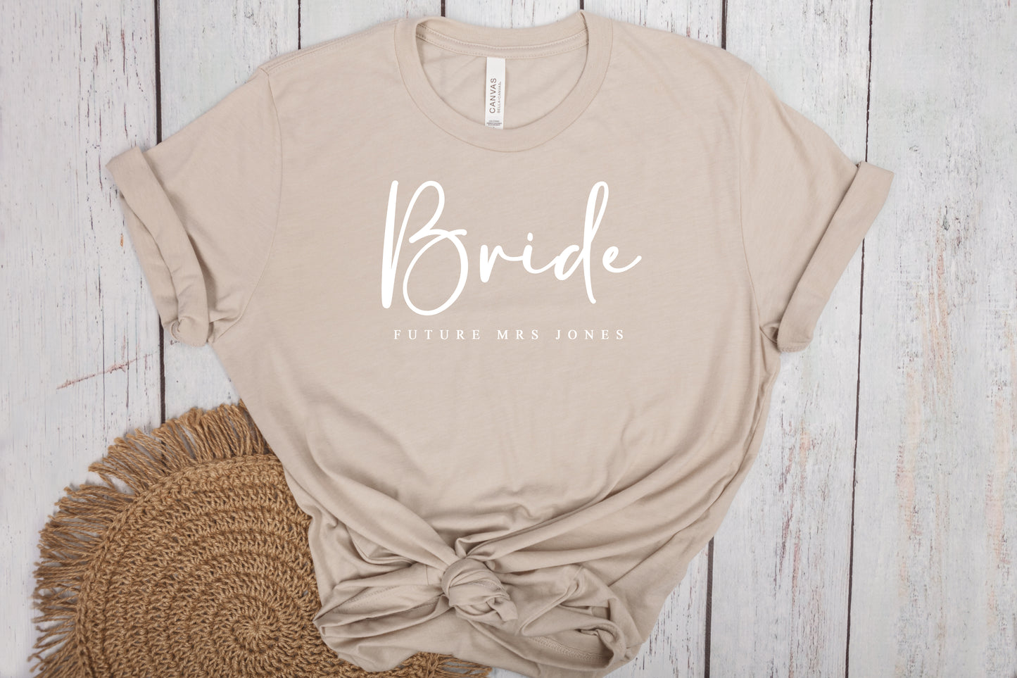 Future Mrs T-Shirt, Bride T-Shirt, Wife To Be T-Shirt, Engagement T-Shirts, Personalised Wedding Gifts, Wife Mrs Top, Future Mrs Name Tops