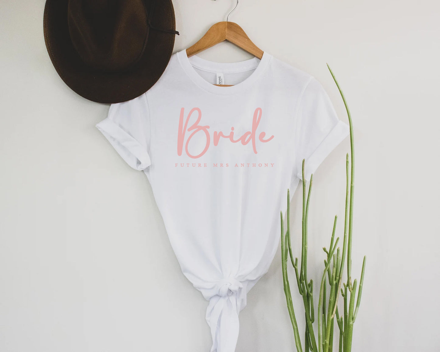 Future Mrs T-Shirt, Bride T-Shirt, Wife To Be T-Shirt, Engagement T-Shirts, Personalised Wedding Gifts, Wife Mrs Top, Future Mrs Name Tops