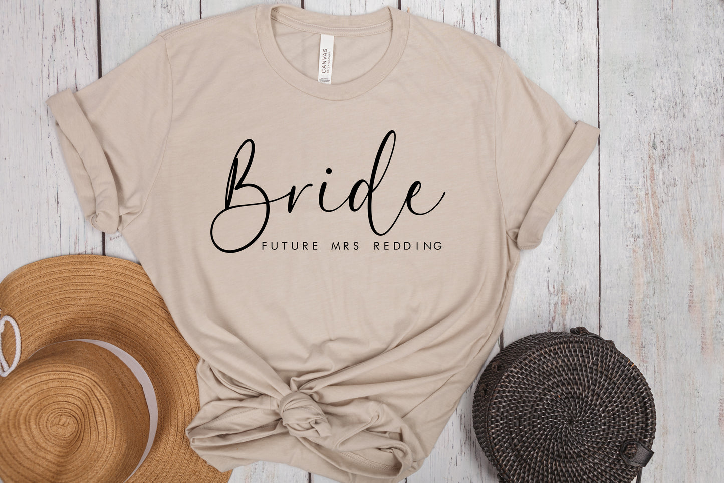 Personalised Future Mrs Oversized T-Shirt, Bride to be T-Shirt