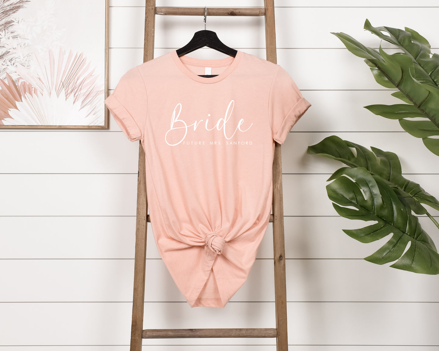 Personalised Future Mrs Oversized T-Shirt, Bride to be T-Shirt