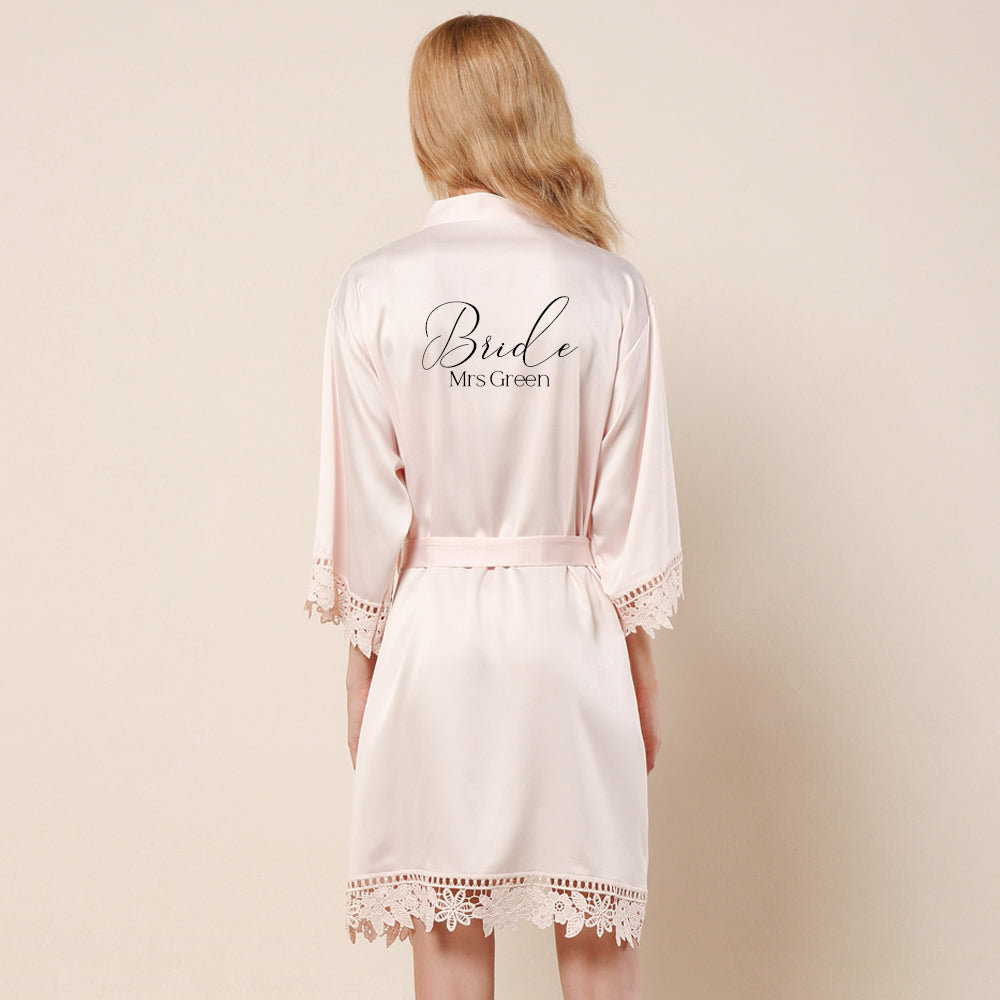 Personalised Bridesmaid Robe