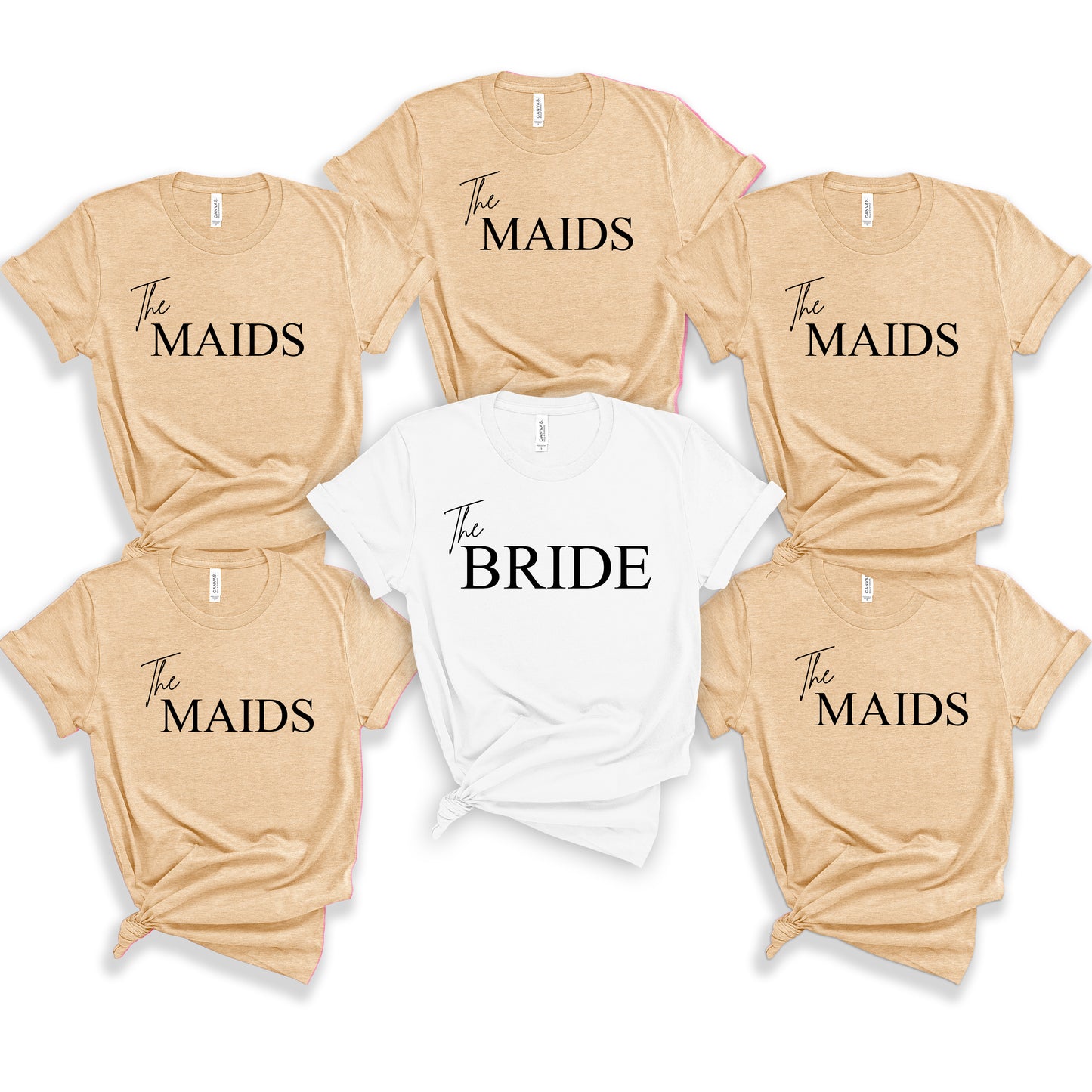 Personalised Team Bride Bachelorette Party  TShirts