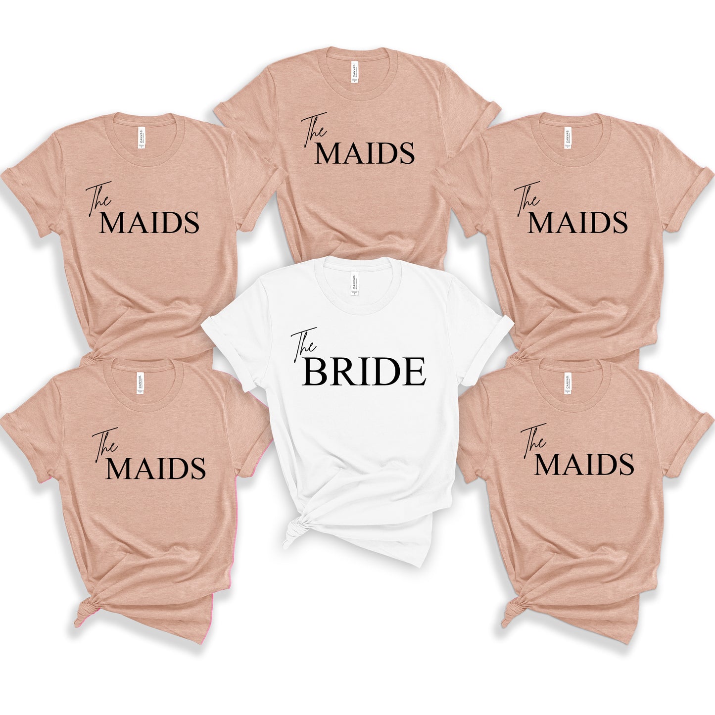 Personalised Team Bride Bachelorette Party  TShirts