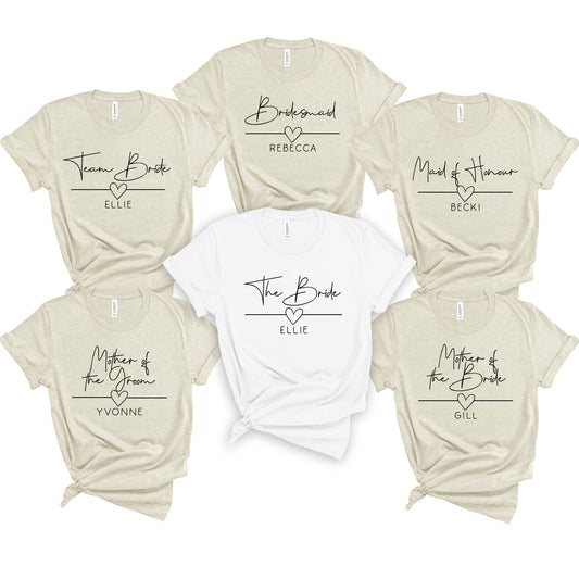Oversized Hen Party TShirt, Matching Bachelorette Trip Tops