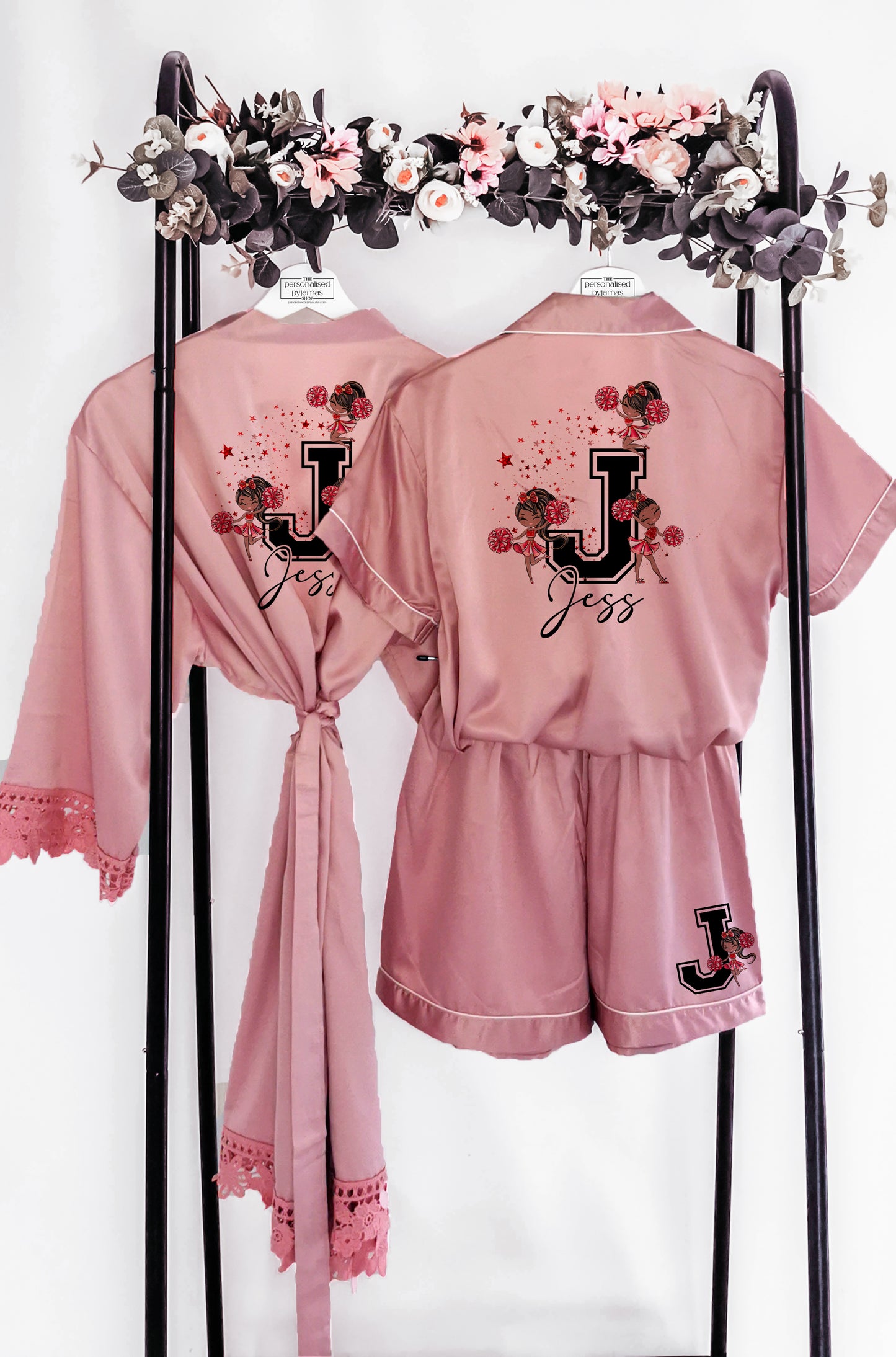 Personalised Cheerleader Pyjamas, Perfect Cheerleading Present