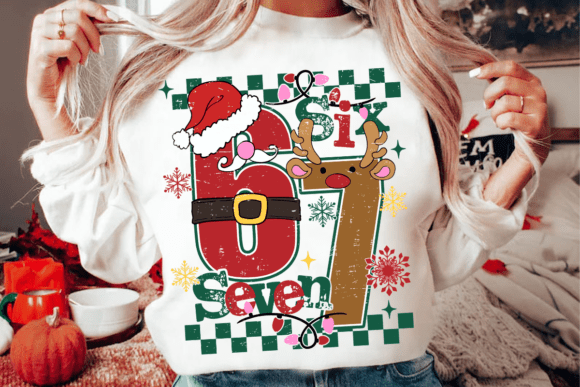 6 7 Six Seven Christmas Jumper (Kids Sizes)