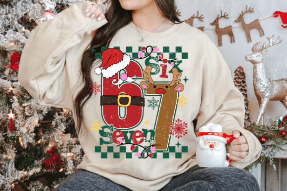 6 7 Six Seven Christmas Jumper (Kids Sizes)