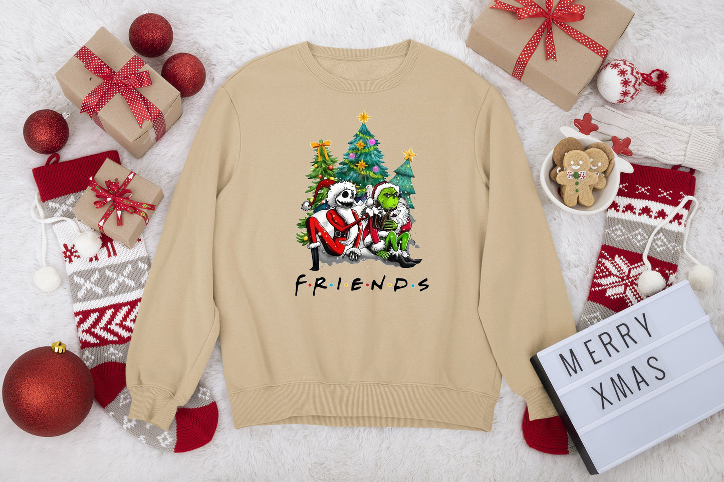 Funny Halloween Themed Christmas Jumper