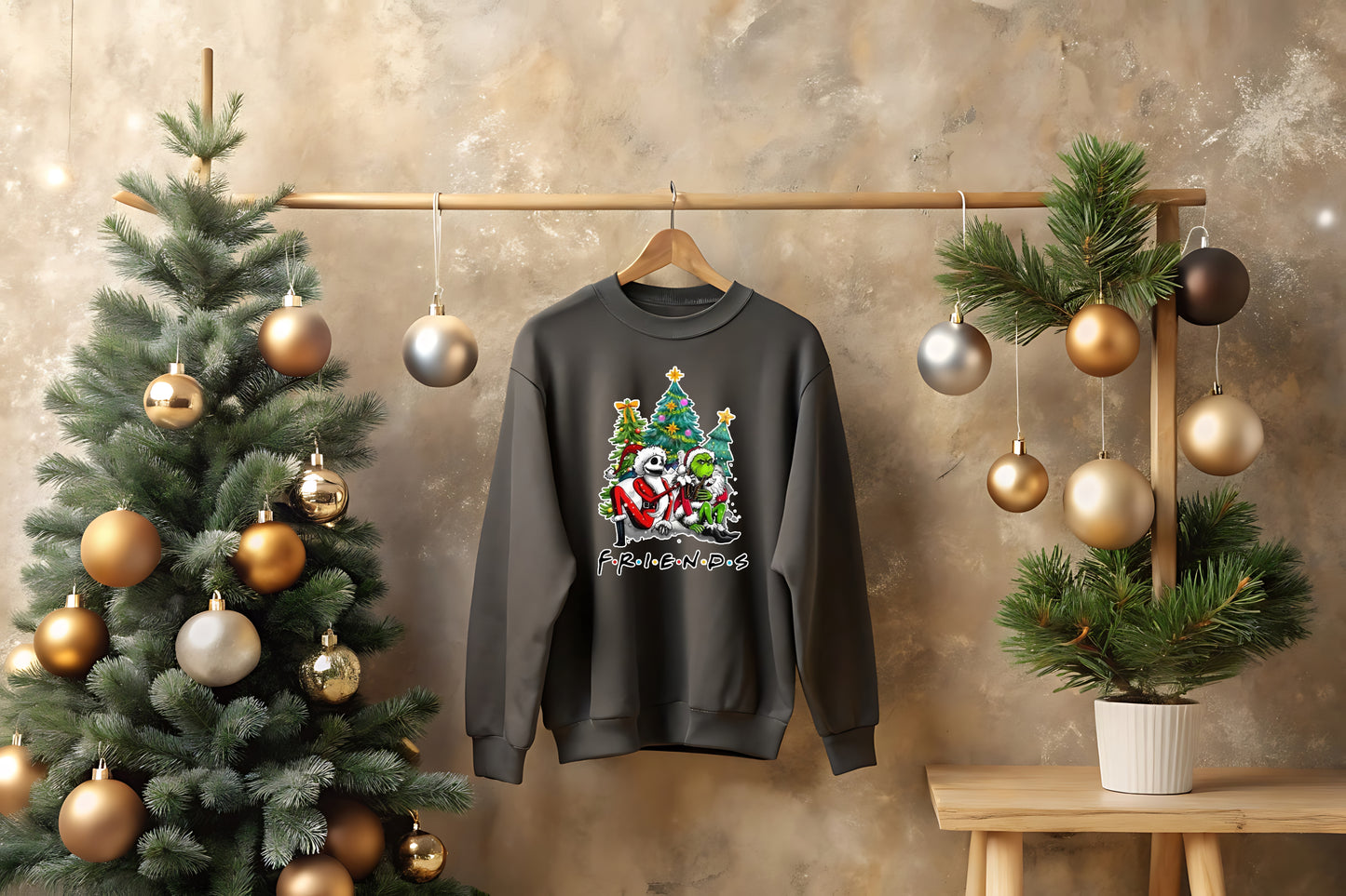 Funny Halloween Themed Christmas Jumper