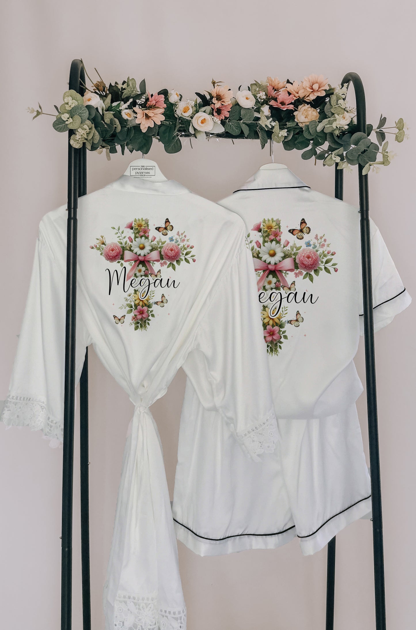 Custom Made Holy Communion Pyjamas - Personalised First Communion PJs for Girls