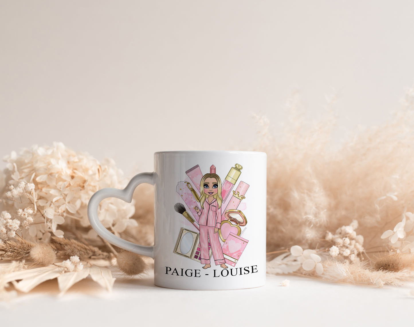 Personalised Make Up Mug