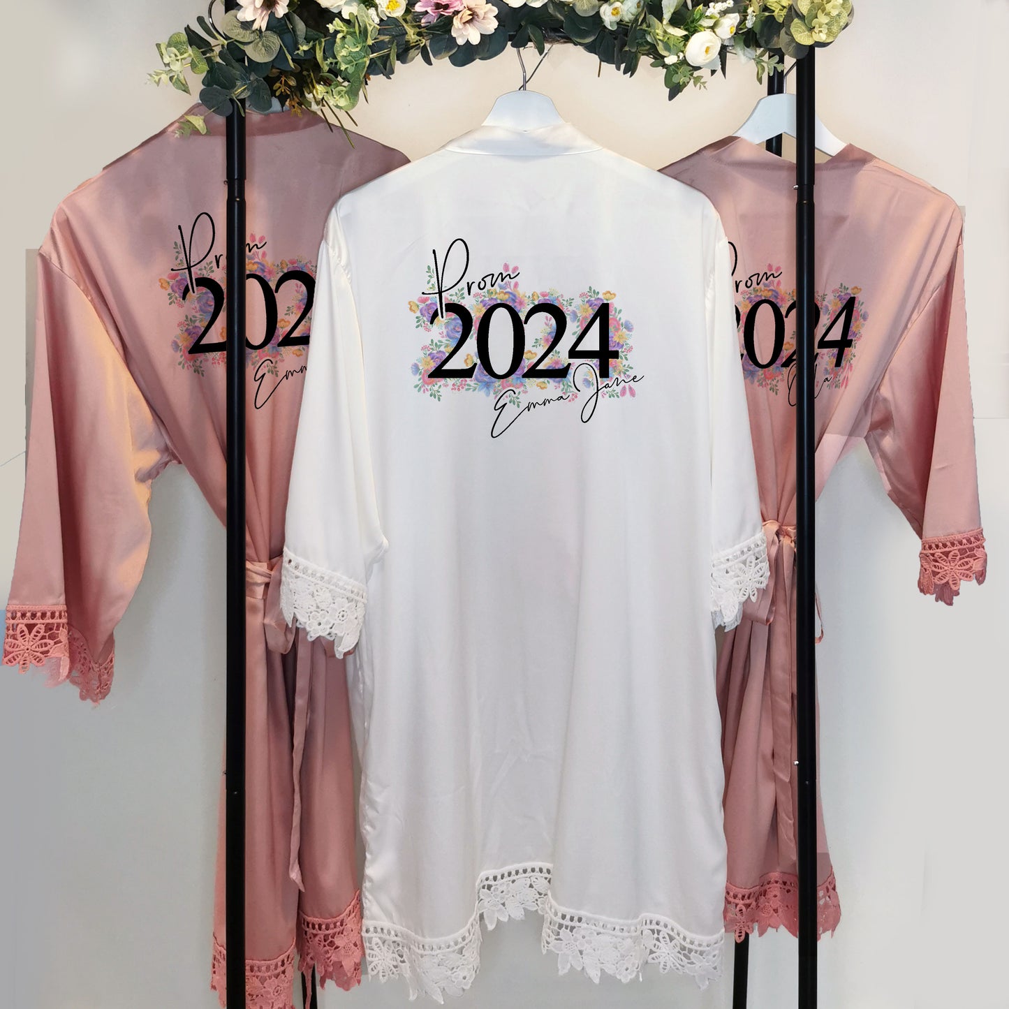 Personalised Prom 2024 Pyjamas and Robes
