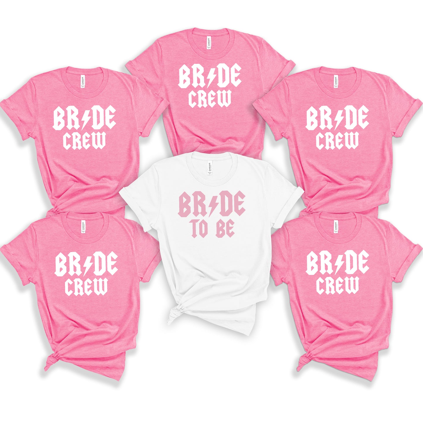 Personalised Rock 'n' Roll Hen Party T-Shirts – Custom Designs for Your Bride Tribe