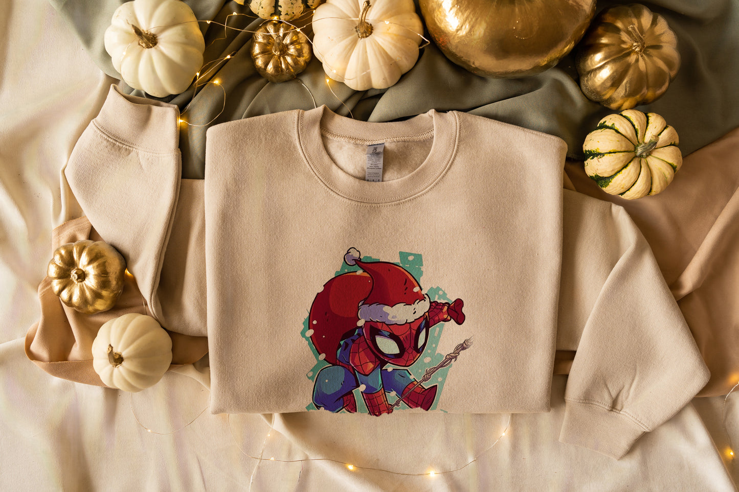 Personalised Spidey Christmas Jumper