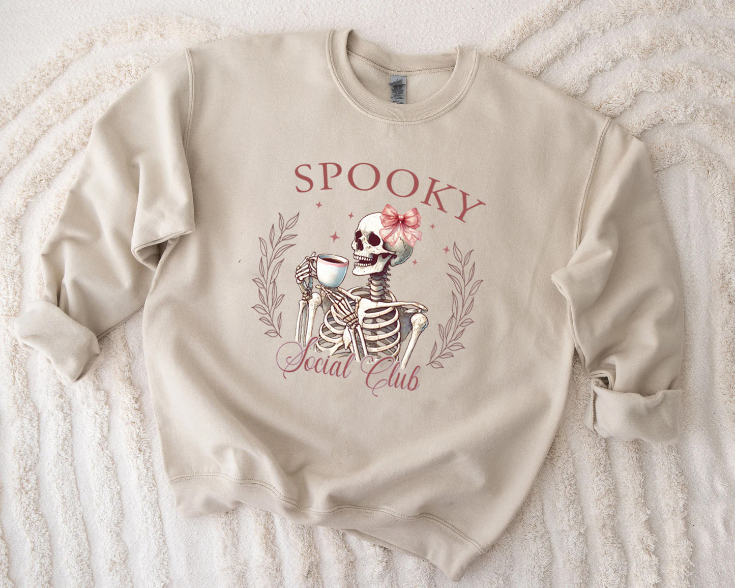 Spooky Social Club Croquette Halloween Sweater Jumper