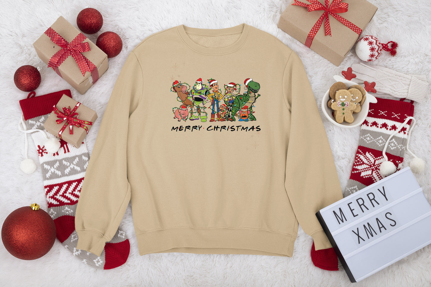 Personalised Toys Christmas Jumper