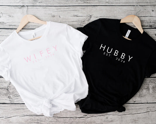 Personalised Wifey TShirt - Oversized Custom Made Future Mrs Top