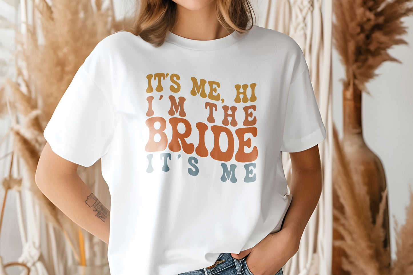 T Swift Themed Hi It's Me, I'm The Bride/Bridesmaid It's Me Matching Hen Party TShirts