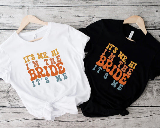 T Swift Themed Hi It's Me, I'm The Bride/Bridesmaid It's Me Matching Hen Party TShirts