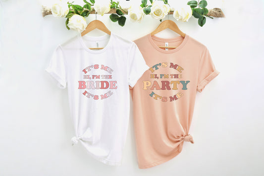 Swift Style Hi I'm The Party Hen Party TShirts - Matching Girls Weekend Outfits