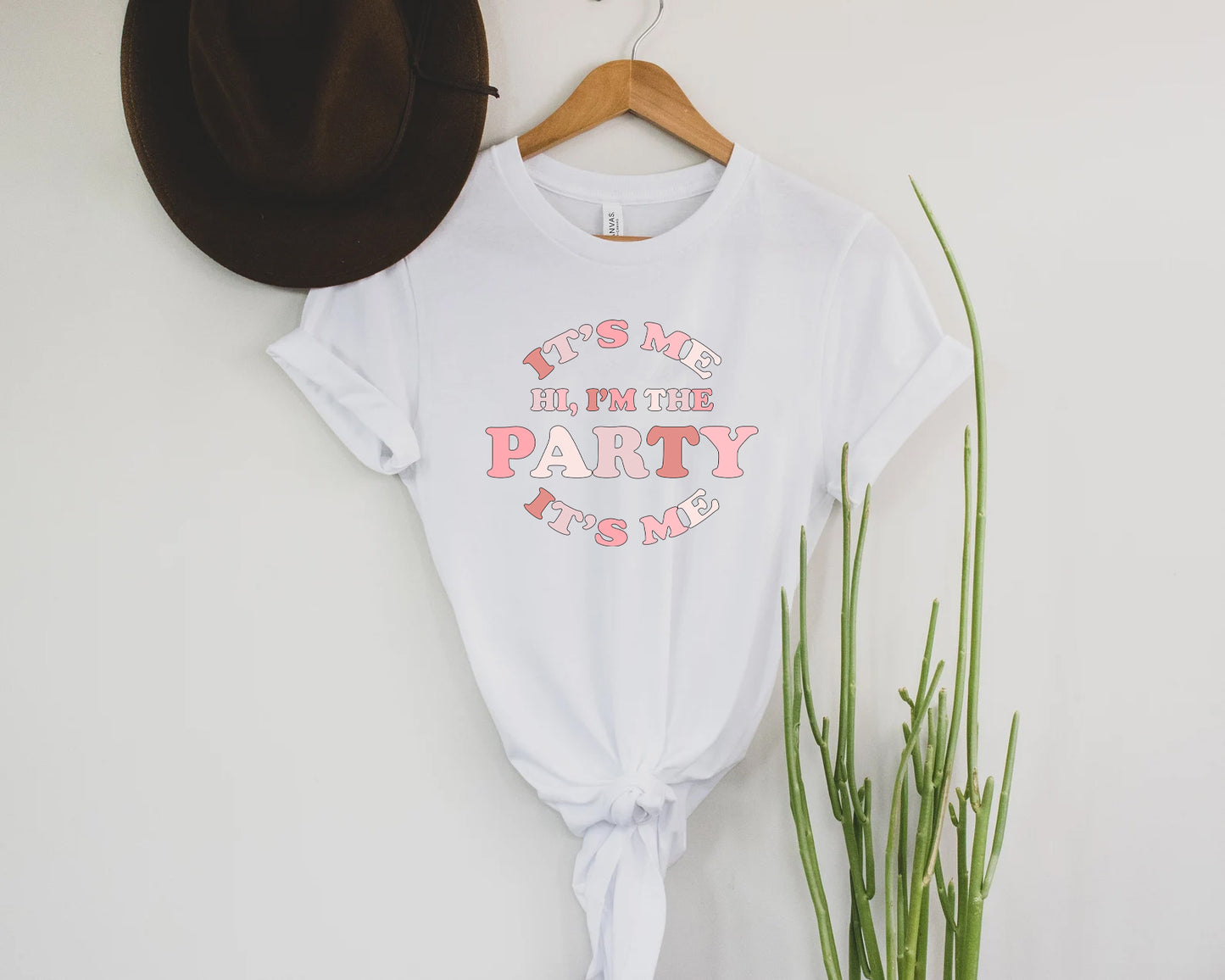 Swift Style Hi I'm The Party Hen Party TShirts - Matching Girls Weekend Outfits