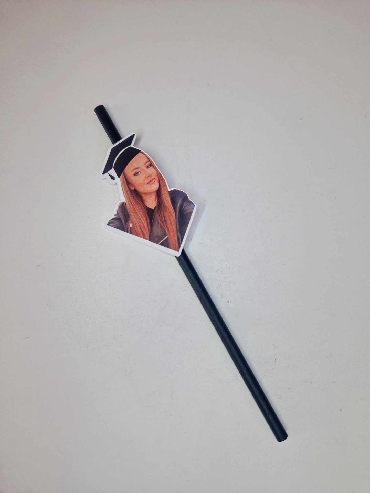 Personalised Birthday Straws - Photo Party Straws