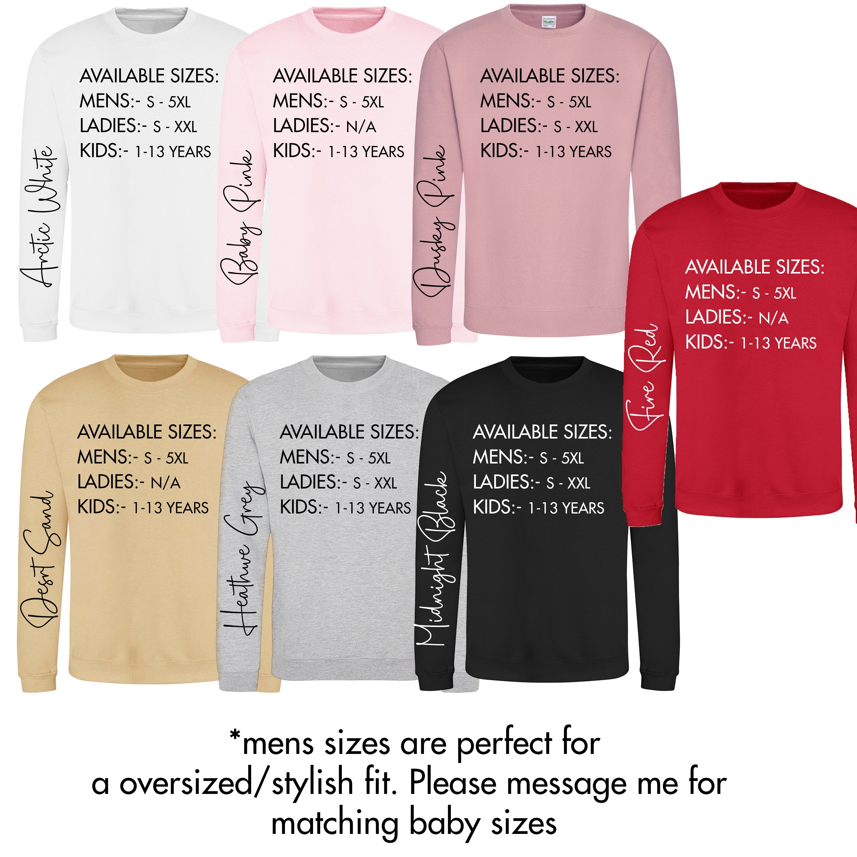 Personalised Mr and Mrs Honeymoon Jumpers