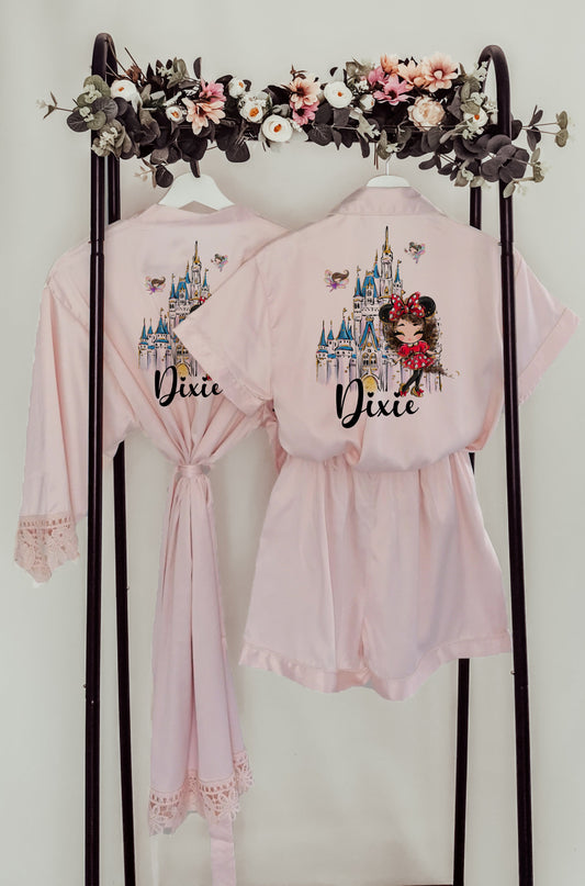 Personalised Minnie Robe