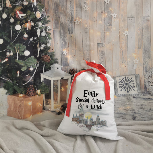 Personalised Wizard Santa Sack