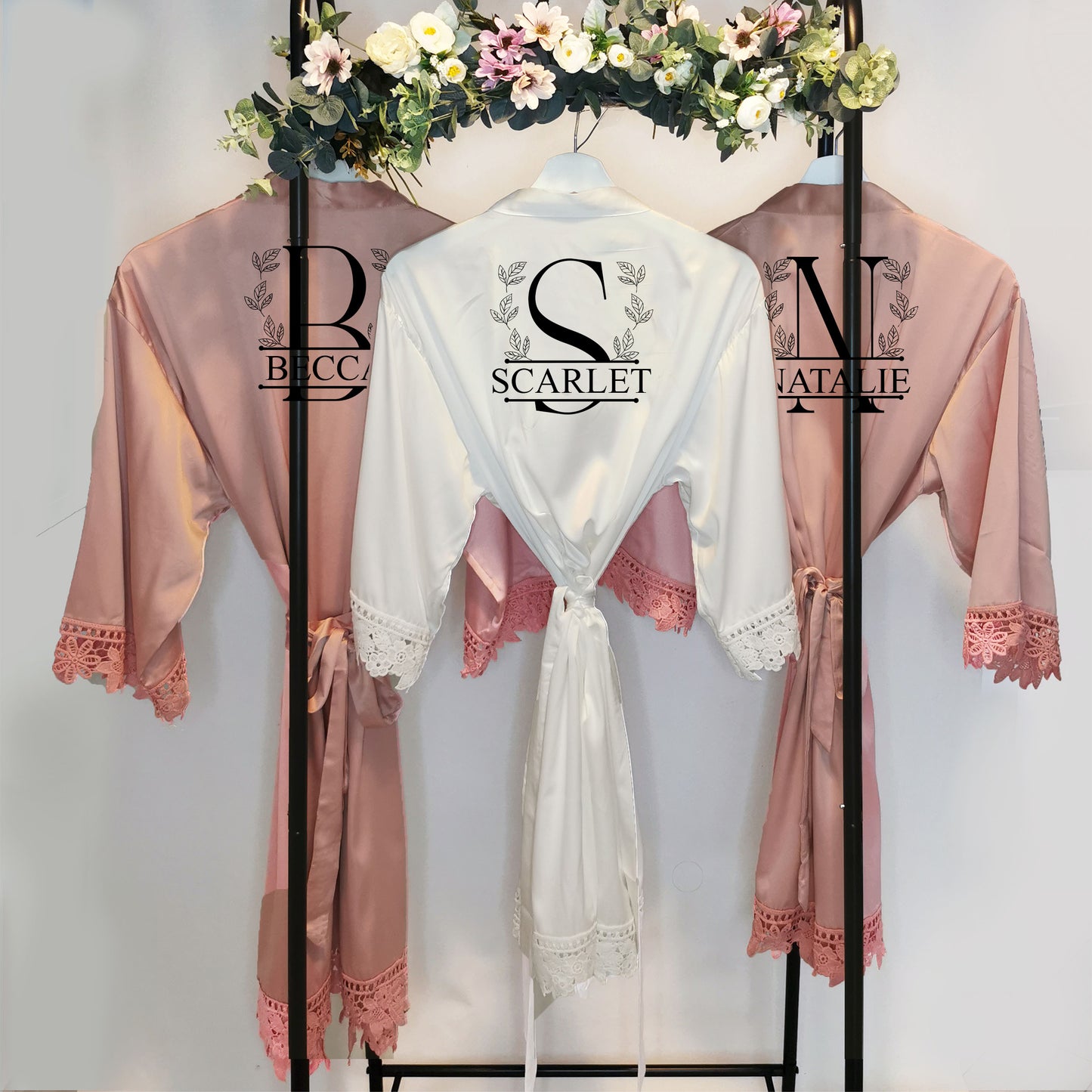 Monogrammed Bridal Party Robes