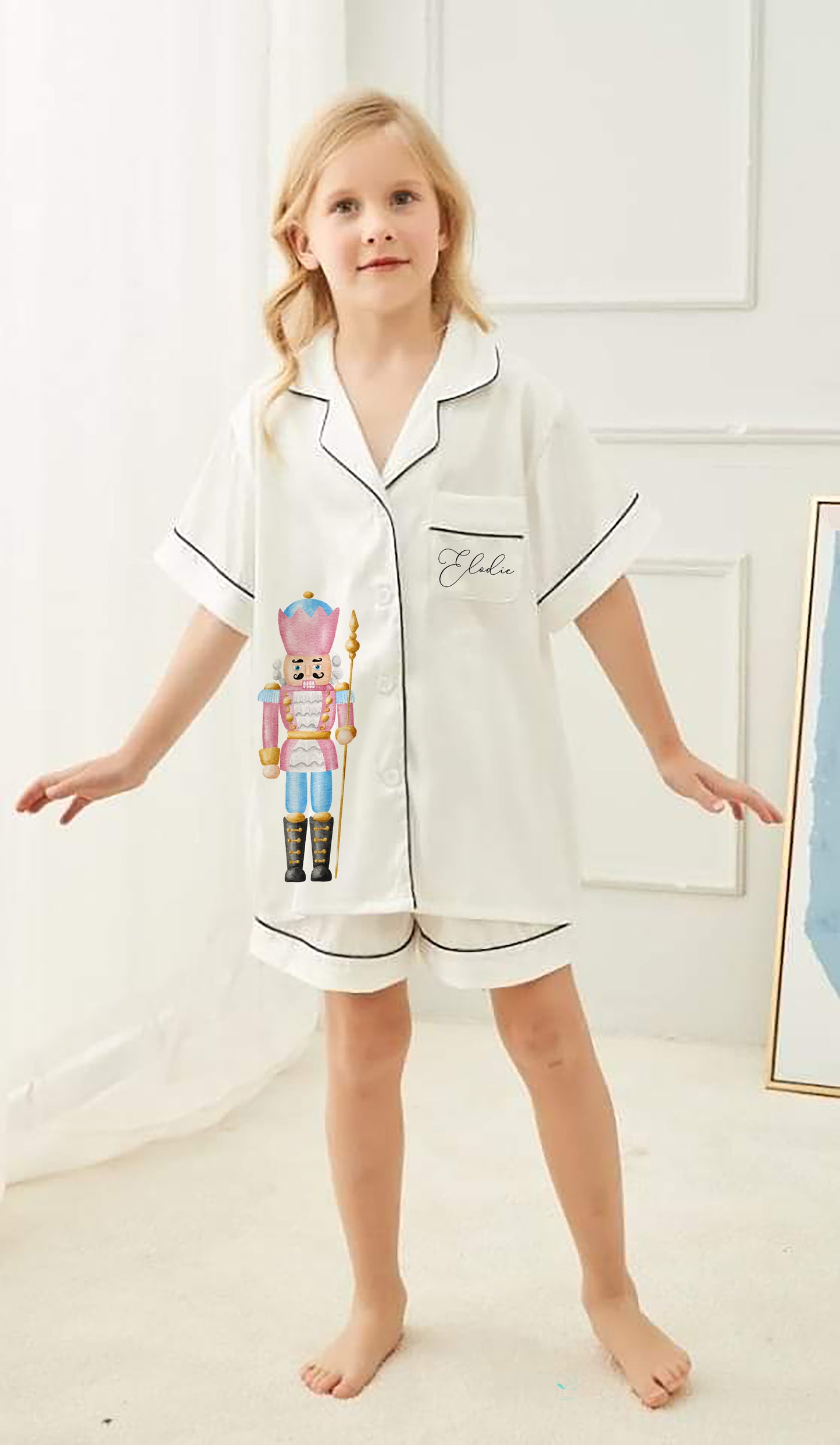 Personalised Nutcrack Pyjamas for girls