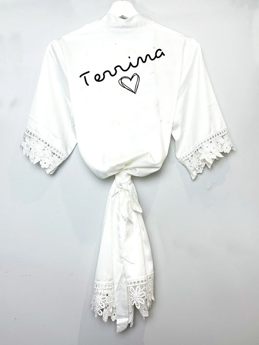 Personalised Bridesmaid  Robe