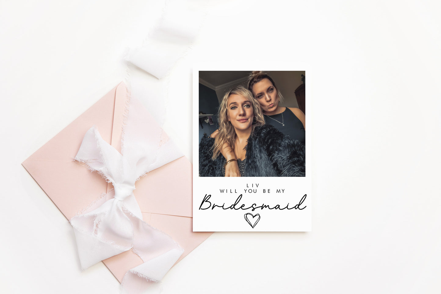 Personalised Bridesmaid Proposal Card