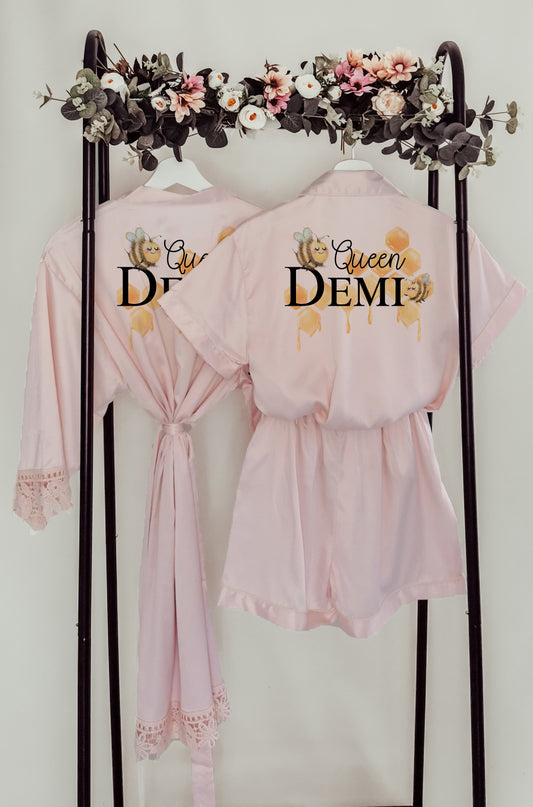 Personalised Queen Bee Pyjamas