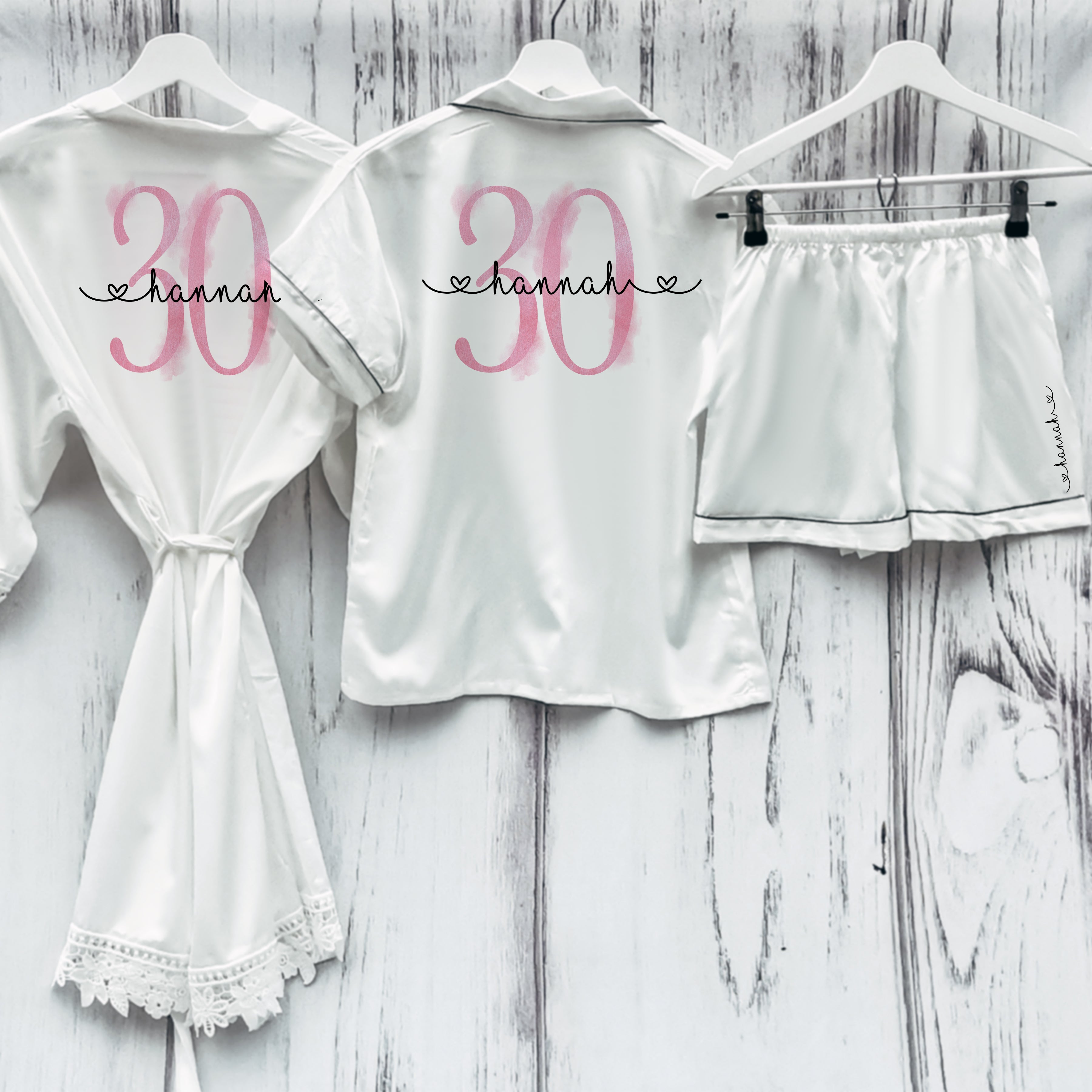 Personalised 21st Birthday Pyjamas Set