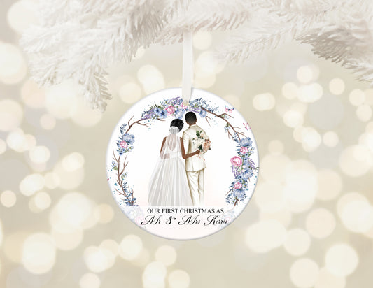 First Christmas Married Tree Ornament