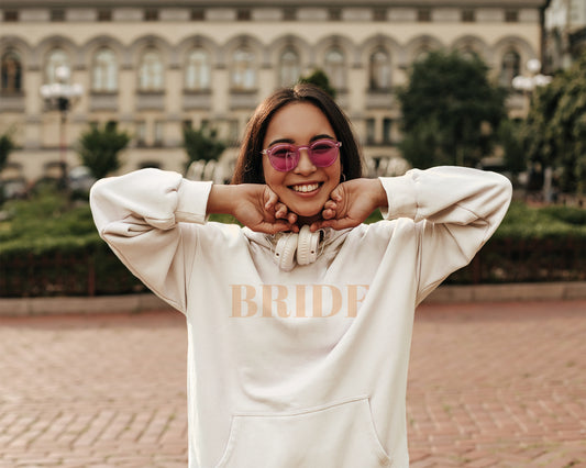 Premium Personalised Bride Hoodie