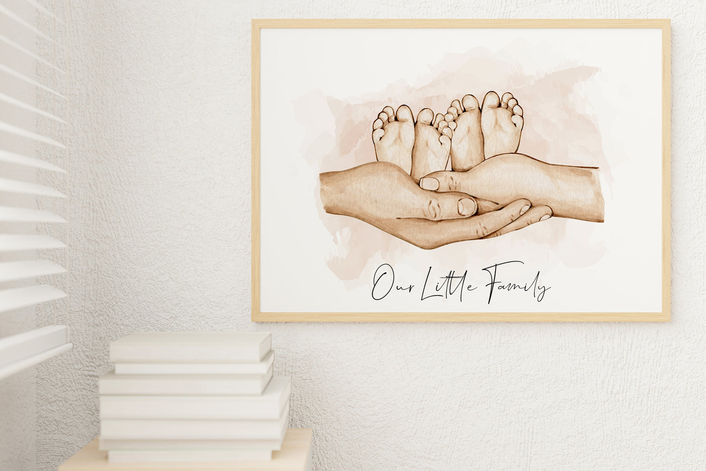 Personalised New Baby Print