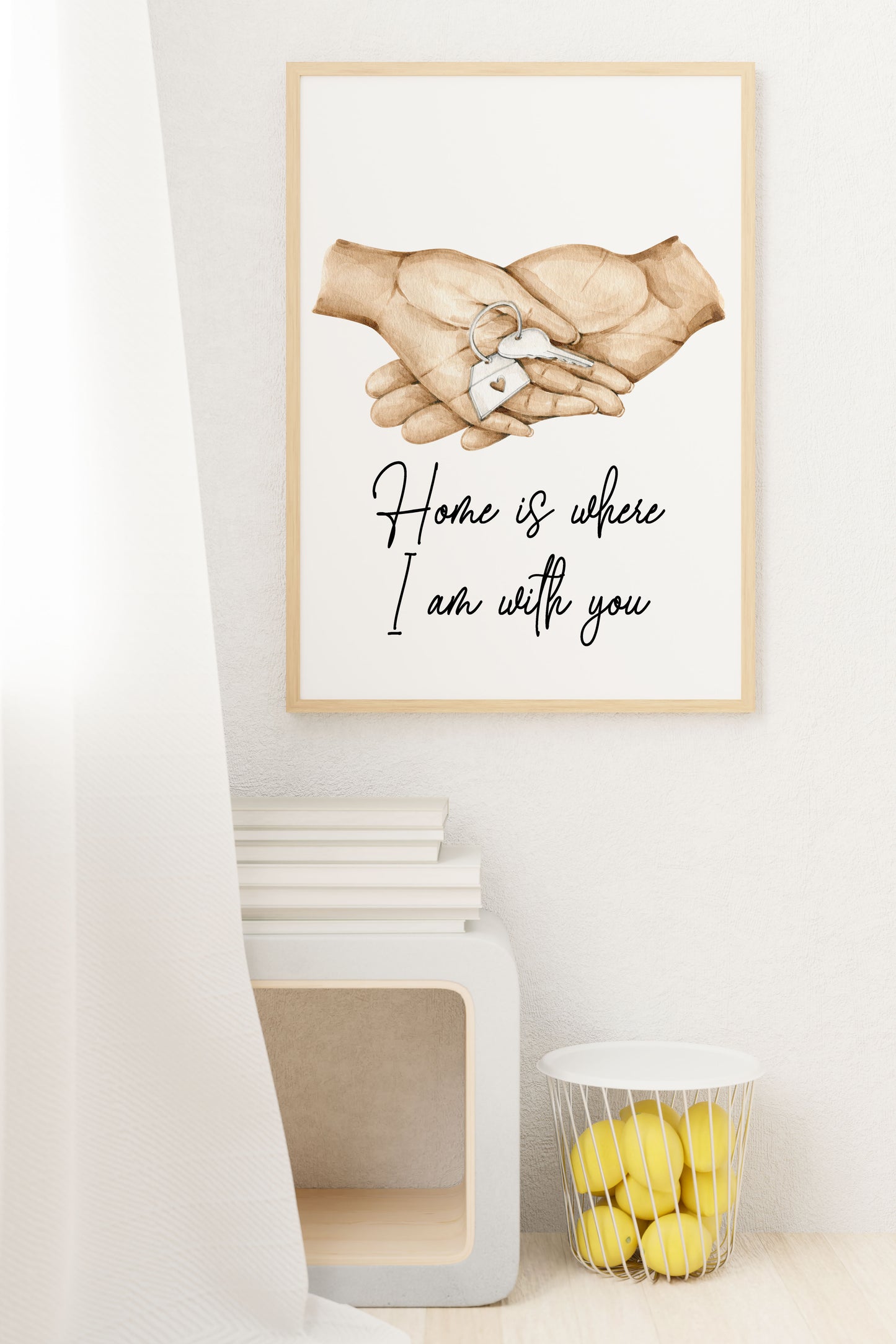 Personalised New Home Hand Print