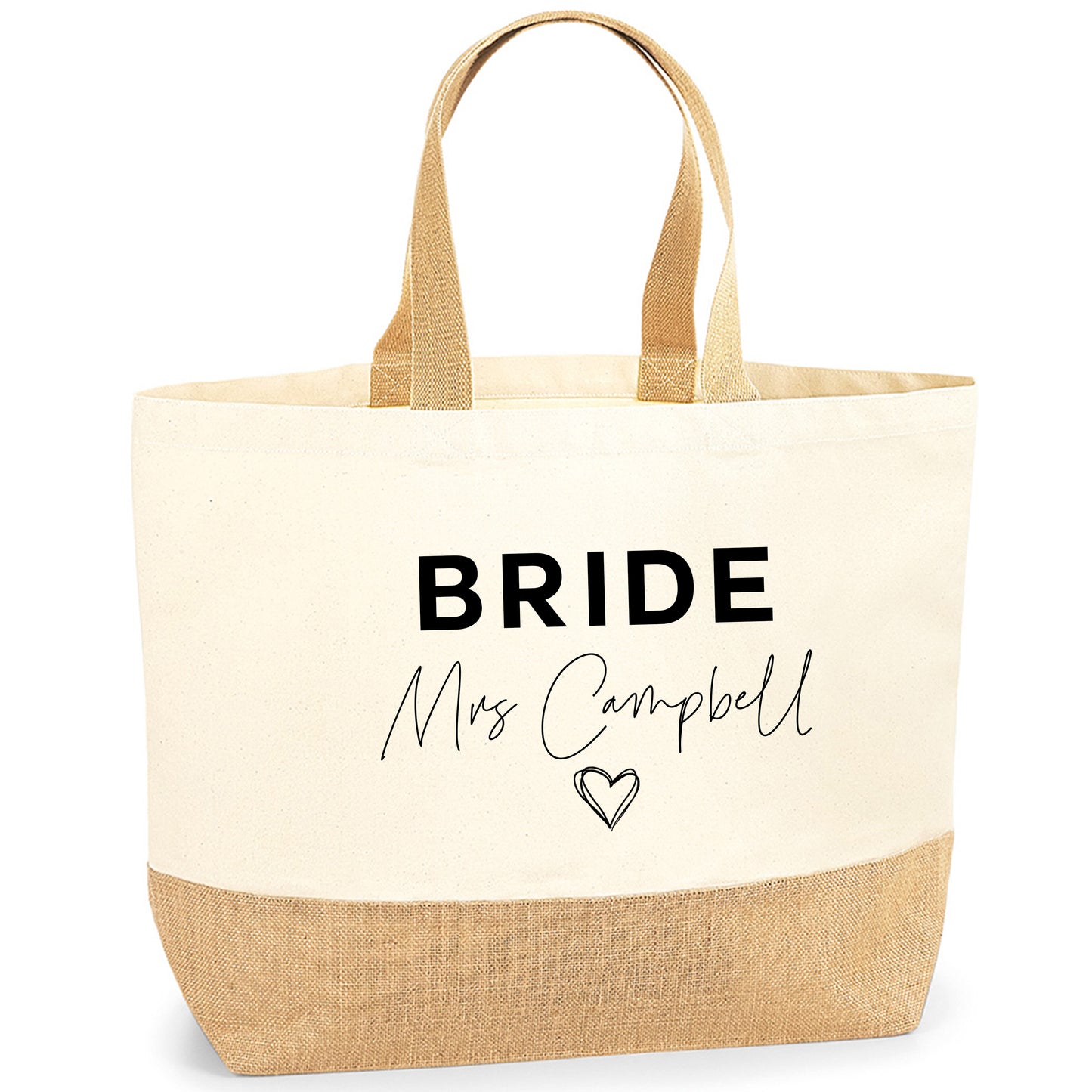 Personalised Bridesmaid Beach Bag