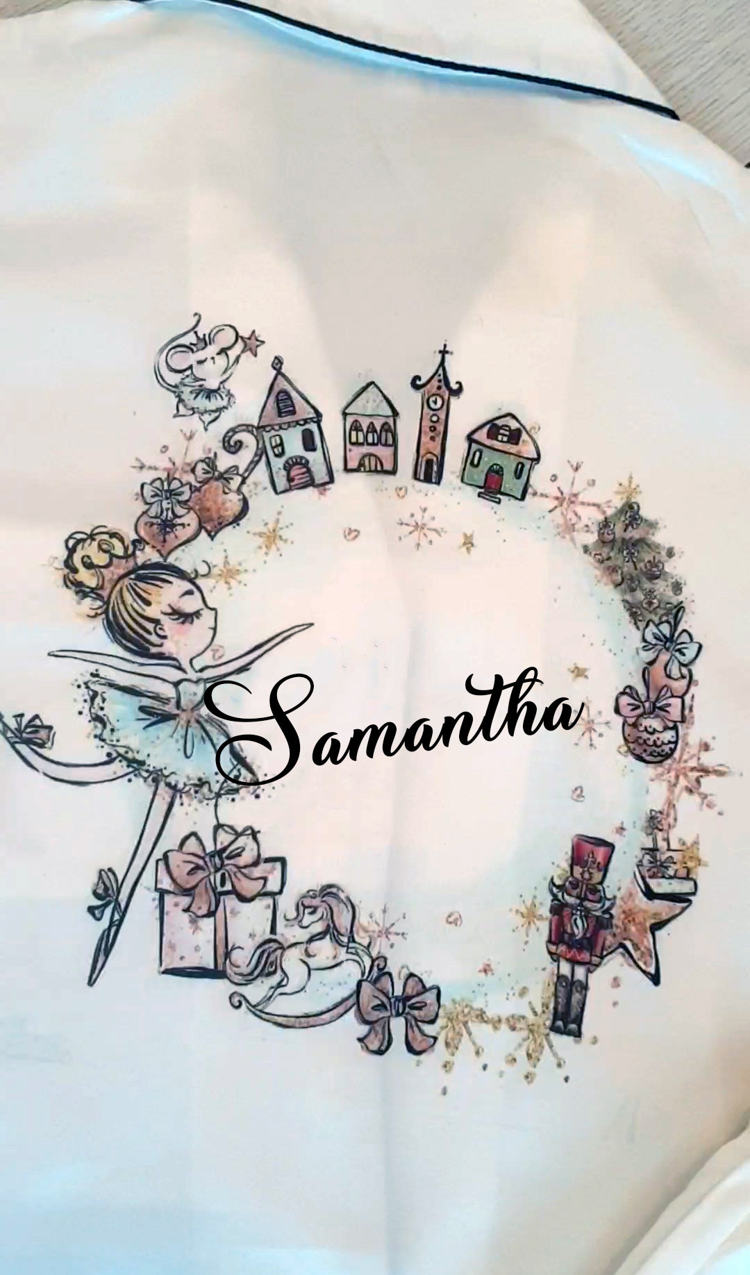 Personalised Nutcracker Pyjamas